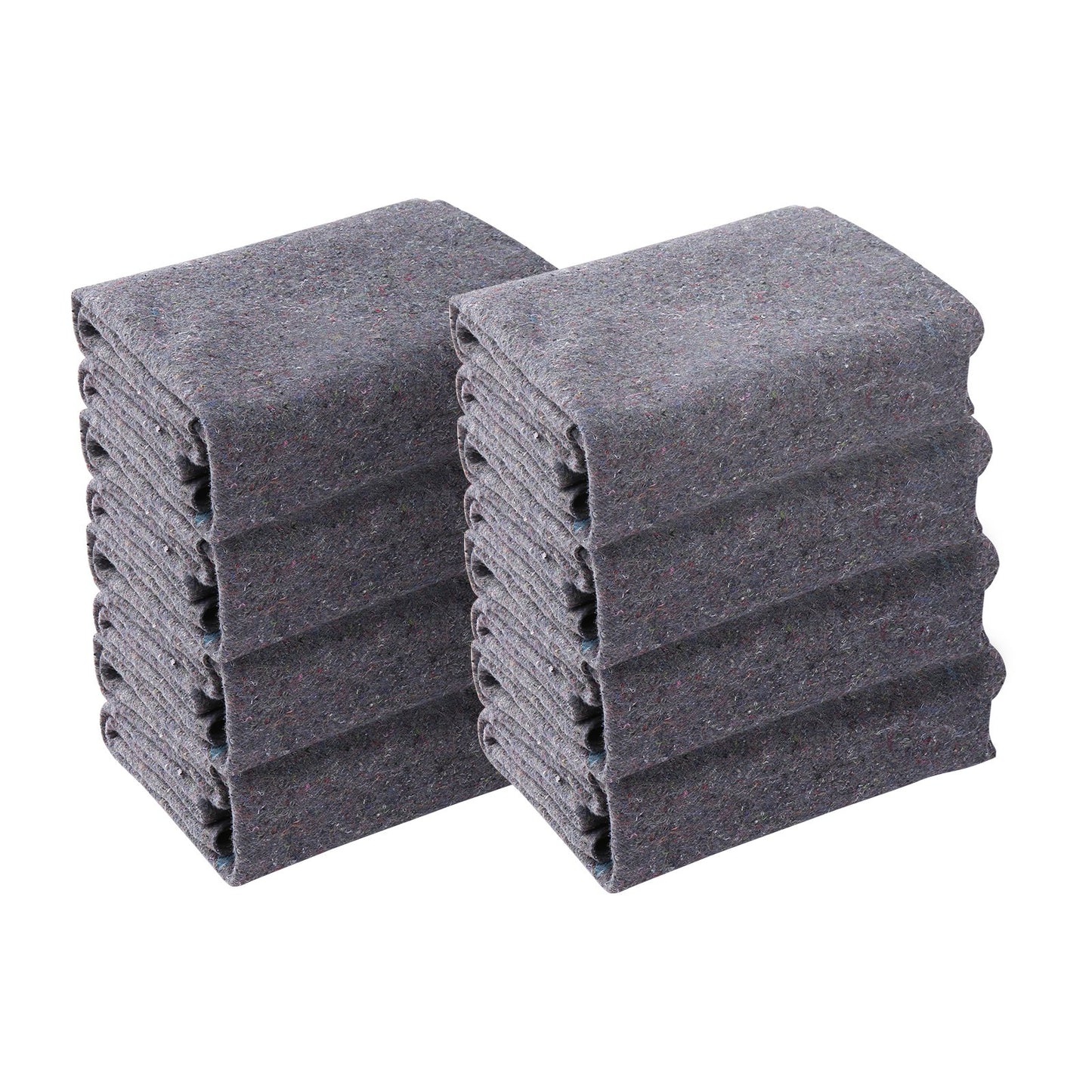 Moving Blankets, 1829 x 1372 mm, 12 kg/dz Weight, 12 Pack, Professional Recycled Cotton Packing Blanket, V952-DCBYT72X54INR64KOV0