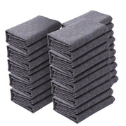 Moving Blankets, 1829 x 1372 mm, 12 kg/dz Weight, 12 Pack, Professional Recycled Cotton Packing Blanket, V952-DCBYT72X54INR64KOV0