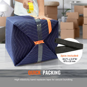 Moving Blankets, 2032 x 1829 mm, 29.5 kg/dz, 12 Packs, Professional Non-Woven & Recycled Cotton Packing V952-DCBYT80X72IN5J3EWV0
