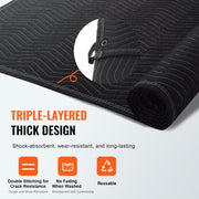 Sound Dampening Blanket, 2438 x 2032 mm Extra Large Studio Grommeted Soundproof Blanket with Grommets, Light V952-DCBYT96X80INMZ6ETV0