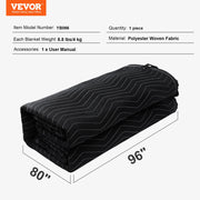 Sound Dampening Blanket, 2438 x 2032 mm Extra Large Studio Grommeted Soundproof Blanket with Grommets, Light V952-DCBYT96X80INMZ6ETV0