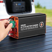 DC to DC Battery Charger, 520W, 40A Alternator Charger, Fast DC-DC Charging for Portable Power Stations, V952-DCDCDDY12V24PZD1S001V9