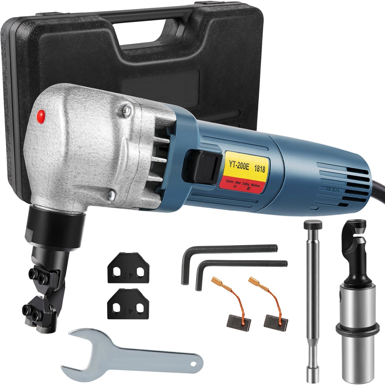 Electric Nibbler 1.8mm Heavy Duty Metal Sheet Cutter Stainless Steel 380W V952-DCJA1.8MM220VHMS1V3