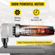 Electric Nibbler 1.8mm Heavy Duty Metal Sheet Cutter Stainless Steel 380W V952-DCJA1.8MM220VHMS1V3