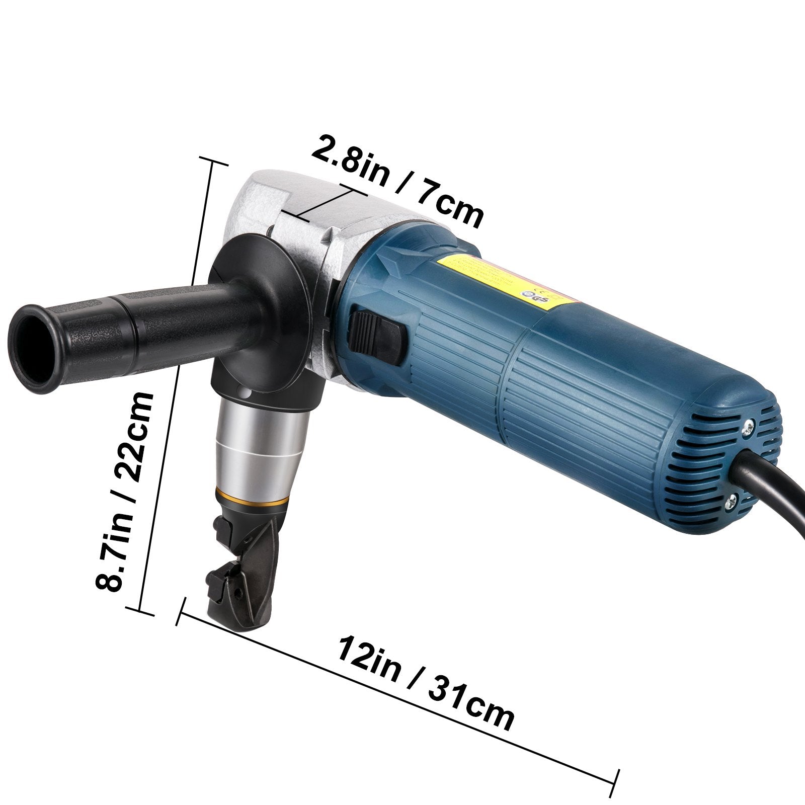 Electric Nibbler 4 mm Heavy Duty Metal Sheet Cutter Stainless Steel 625W V952-DCJA4.0MM220VPIEJV3