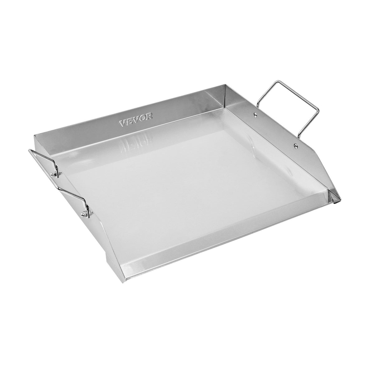 Stainless Steel Griddle, 18x16 inch Universal Flat Top Rectangular Plate, Gas Grill Griddle for BBQ Grill, V952-DCJPBXG1816I6OP2EV0