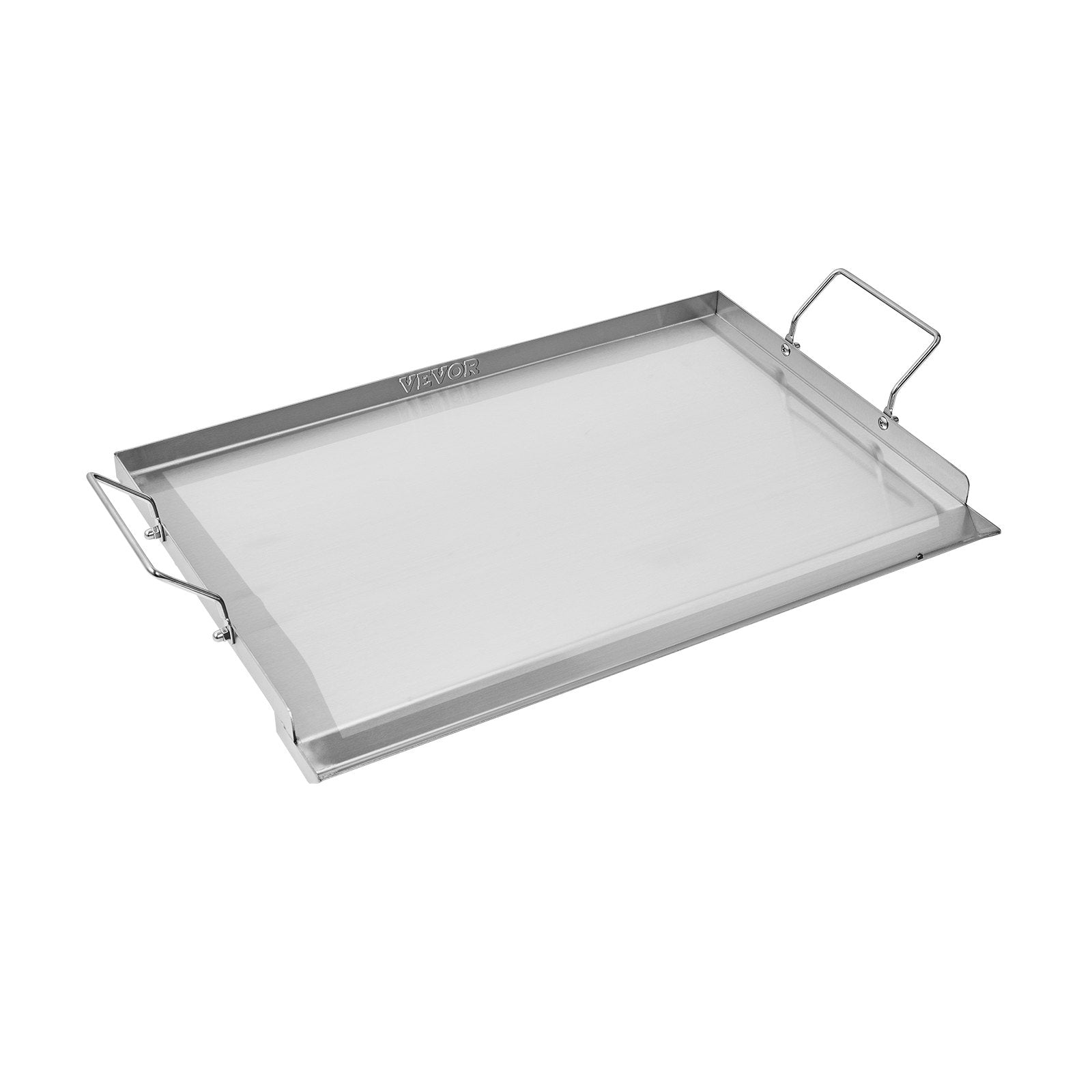 Stainless Steel Griddle, 23x16 inch Universal Flat Top Rectangular Plate, Gas Grill Griddle for BBQ Grill, V952-DCJPBXG2316IQ5MBZV0