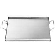 Stainless Steel Griddle, 23x16 inch Universal Flat Top Rectangular Plate, Gas Grill Griddle for BBQ Grill, V952-DCJPBXG2316IQ5MBZV0