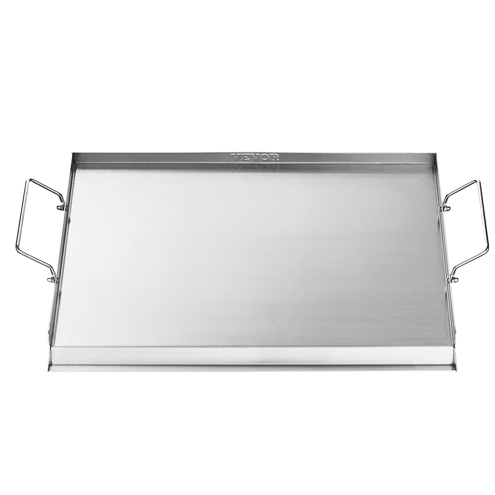 Stainless Steel Griddle, 23x16 inch Universal Flat Top Rectangular Plate, Gas Grill Griddle for BBQ Grill, V952-DCJPBXG2316IQ5MBZV0