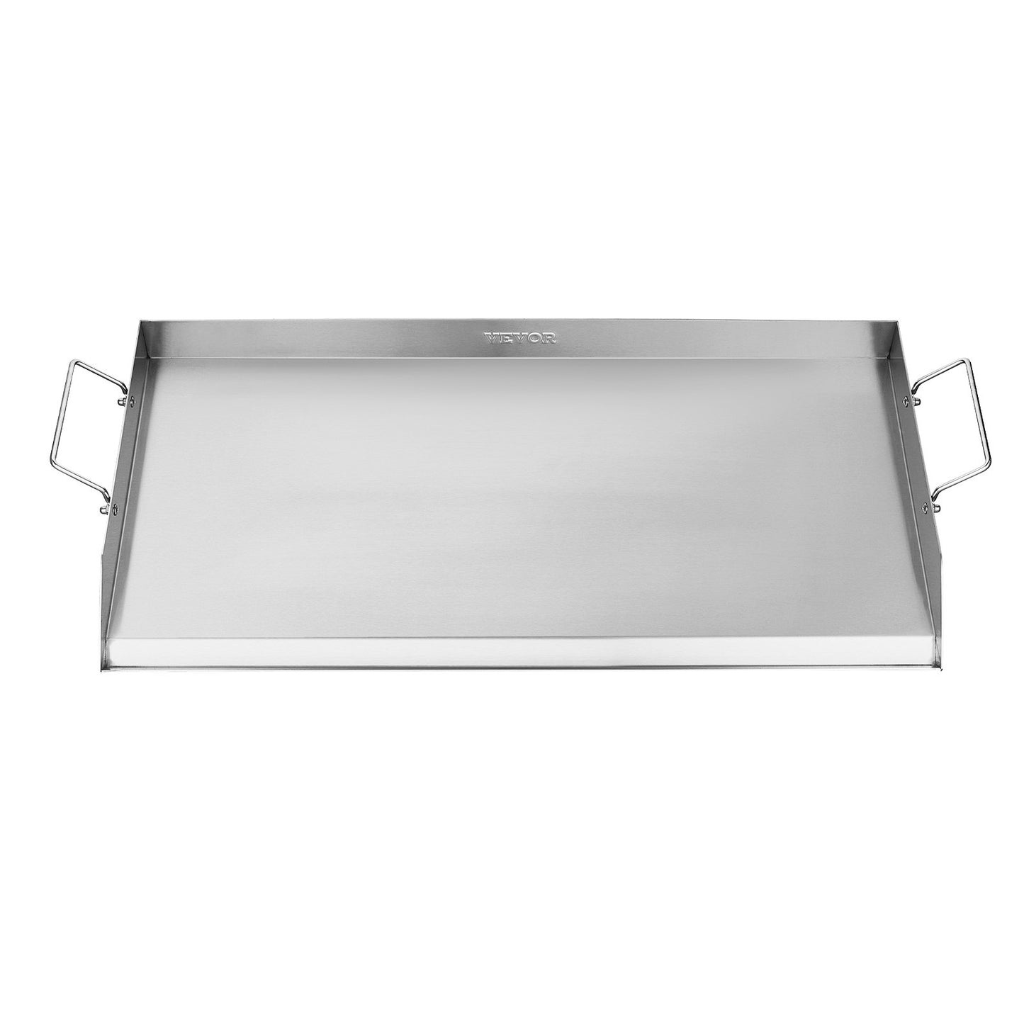 Stainless Steel Griddle, 32x16 inch Universal Flat Top Rectangular Plate, Gas Grill Griddle for BBQ Grill, V952-DCJPBXG3217INLUP8V0
