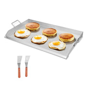 36x22 in Flat Top Griddle Stainless Steel Universal BBQ Grill Pan Cookware V952-DCJPBXG3622I9S4M3V0