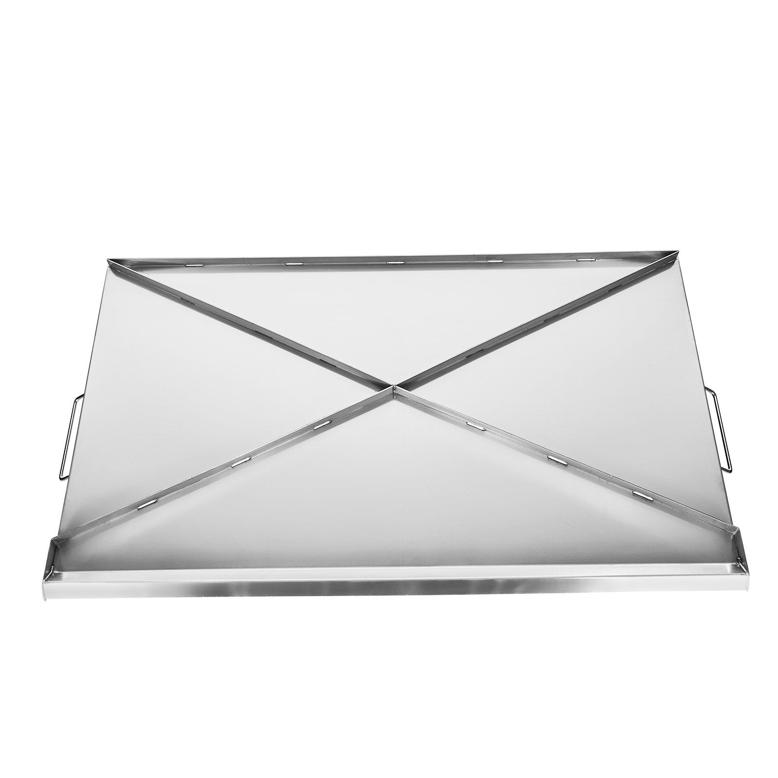 36x22 in Flat Top Griddle Stainless Steel Universal BBQ Grill Pan Cookware V952-DCJPBXG3622I9S4M3V0