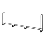 Firewood Rack with Waterproof Cover, 383 x 36 x 117 cm Outdoor Firewood Holder, 660lb Weight Capacity, 1/2 V952-DCJPSYGNJB152FGMBV0