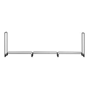 Firewood Rack with Waterproof Cover, 383 x 36 x 117 cm Outdoor Firewood Holder, 660lb Weight Capacity, 1/2 V952-DCJPSYGNJB152FGMBV0