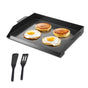 Carbon Steel Griddle, 22x16 inch Universal Flat Top Rectangular Plate, Gas Grill Griddle for BBQ Grill, V952-DCJPTG2016INSC89SV0