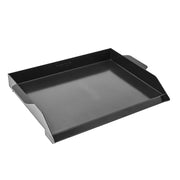 Carbon Steel Griddle, 22x16 inch Universal Flat Top Rectangular Plate, Gas Grill Griddle for BBQ Grill, V952-DCJPTG2016INSC89SV0