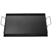 Carbon Steel Griddle, 24x16 inch Universal Flat Top Rectangular Plate, Gas Grill Griddle for BBQ Grill, V952-DCJPTG2416IN6RCEUV0
