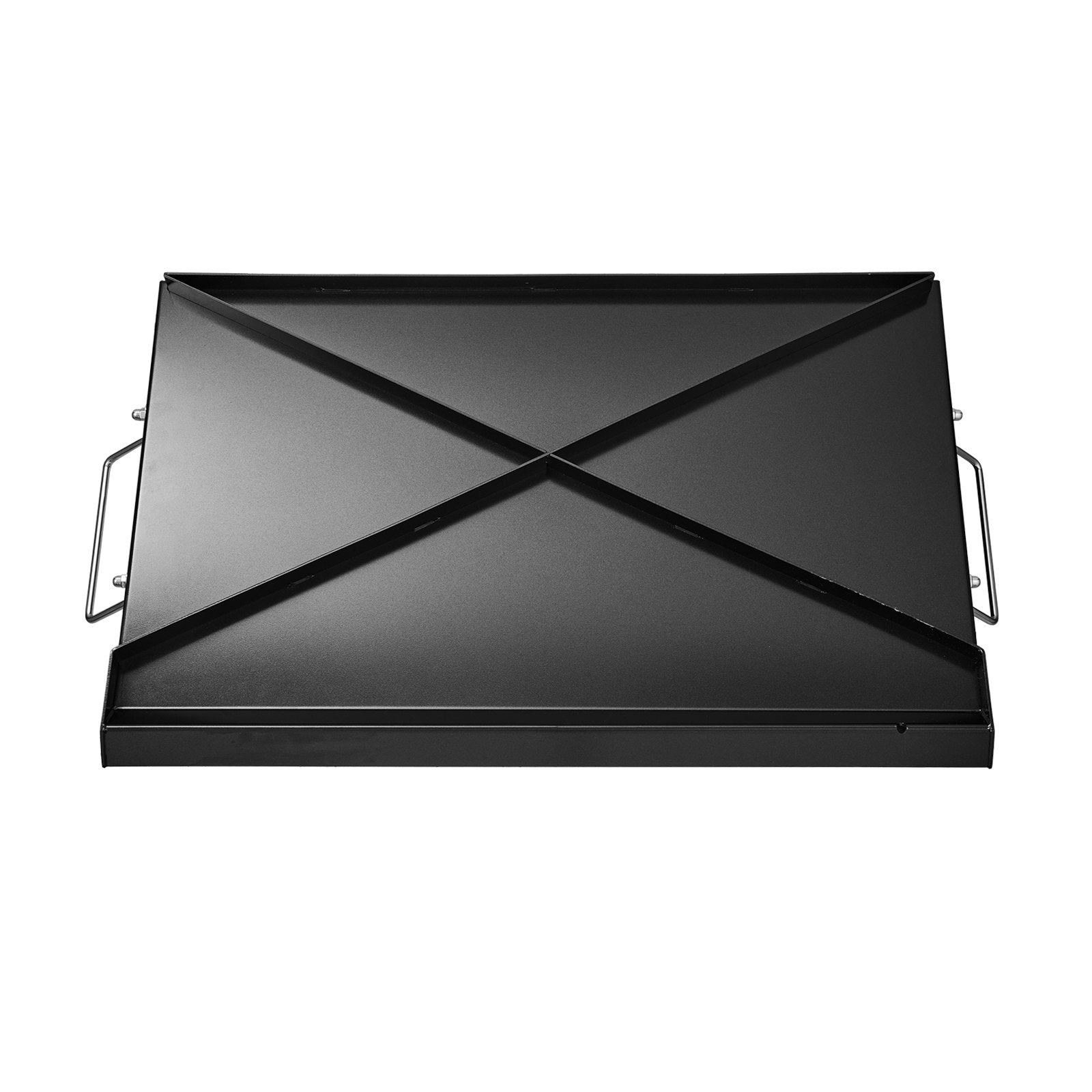 Carbon Steel Griddle, 24x16 inch Universal Flat Top Rectangular Plate, Gas Grill Griddle for BBQ Grill, V952-DCJPTG2416IN6RCEUV0
