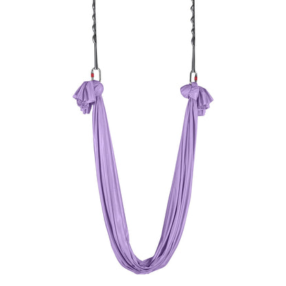 Aerial Yoga Hammock & Swing, 4 m Length, Yoga Starter Kit with 100gsm Nylon Fabric, Full Rigging Hardware and V952-DCK4X28MQZSCOPF54V0
