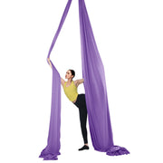 Aerial Yoga Hammock & Swing, 4 m Length, Yoga Starter Kit with 100gsm Nylon Fabric, Full Rigging Hardware and V952-DCK4X28MQZSCOPF54V0