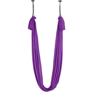Aerial Silk & Yoga Swing, 8 m Length, Aerial Yoga Hammock Kit with 100gsm Nylon Fabric, Full Rigging Hardware V952-DCK822X28MSZR9A6KV0