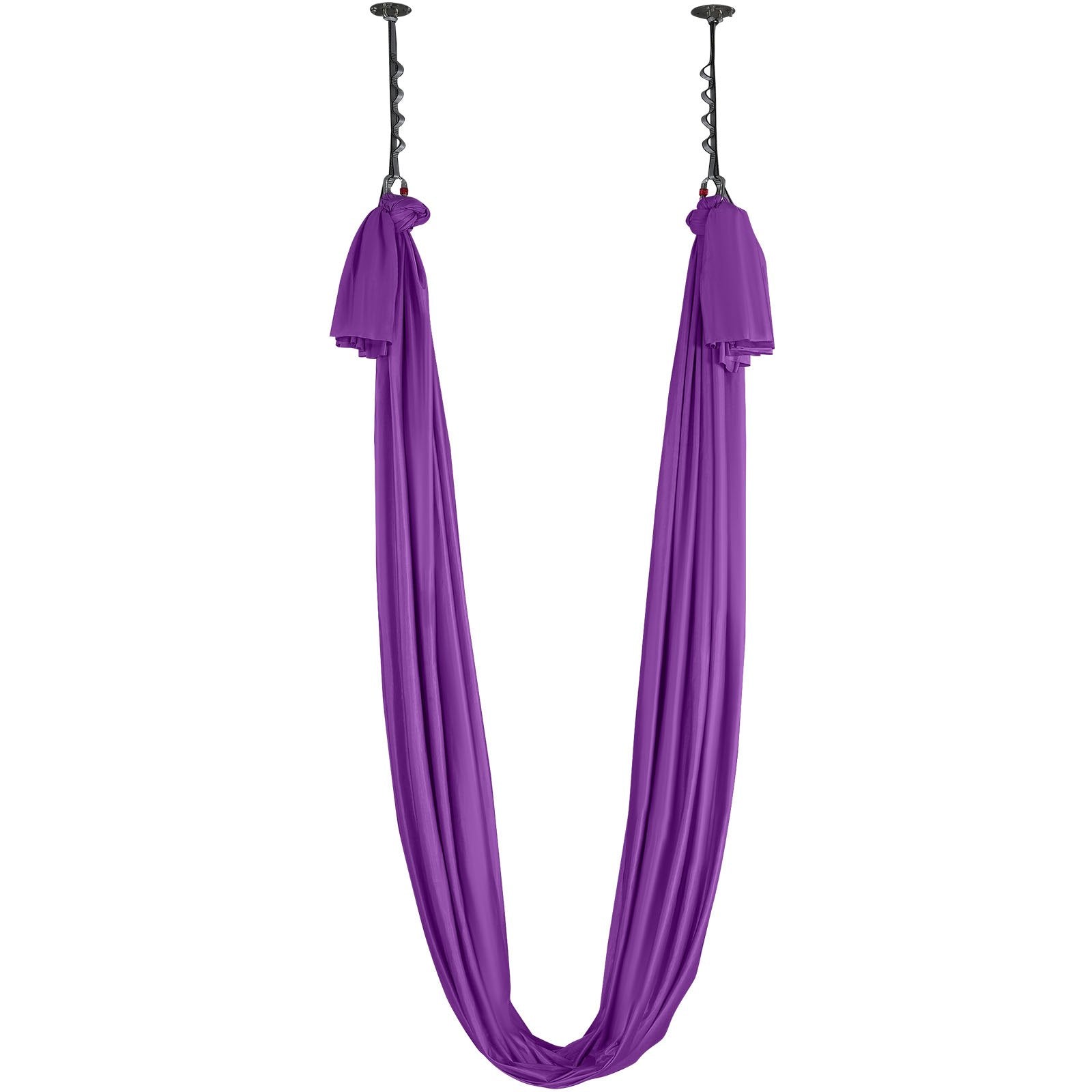 Aerial Silk & Yoga Swing, 8 m Length, Aerial Yoga Hammock Kit with 100gsm Nylon Fabric, Full Rigging Hardware V952-DCK822X28MSZR9A6KV0