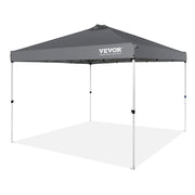 Pop Up Canopy Tent, 10 x 10 ft, 250 D PU Silver Coated Tarp, with Portable Roller Bag and 4 Sandbags, V952-DCSTPS10X10FTASXAV0