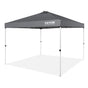 Pop Up Canopy Tent, 10 x 10 ft, 250 D PU Silver Coated Tarp, with Portable Roller Bag and 4 Sandbags, V952-DCSTPS10X10FTASXAV0