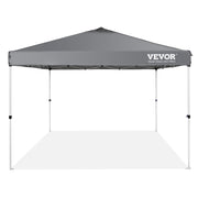 Pop Up Canopy Tent, 10 x 10 ft, 250 D PU Silver Coated Tarp, with Portable Roller Bag and 4 Sandbags, V952-DCSTPS10X10FTASXAV0