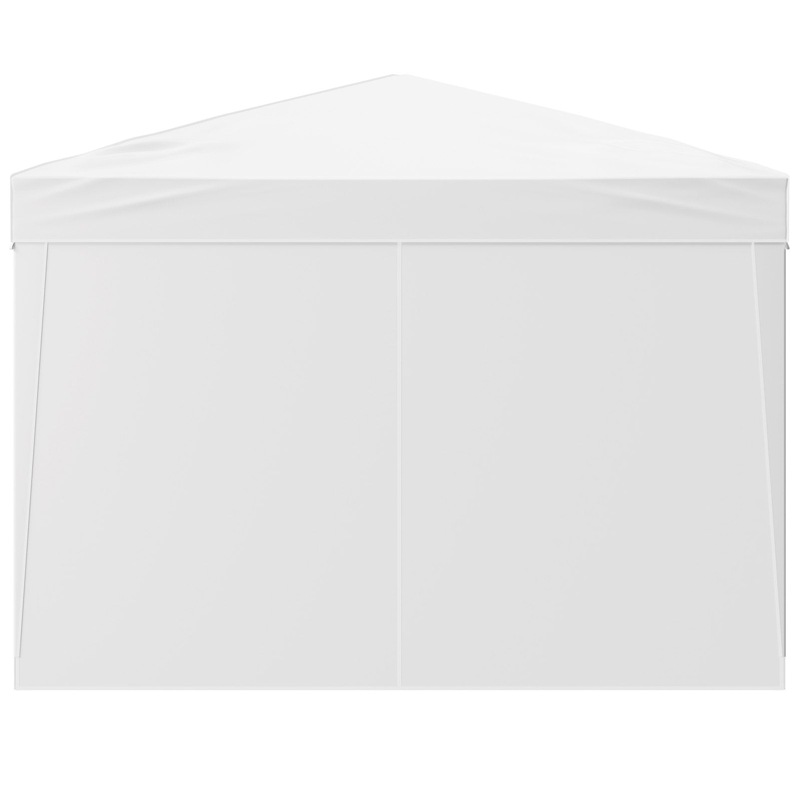 Pop Up Canopy, 2.95 x 2.95 m Instant Canopy Portable Gazebo with 3 Sidewalls & 2 Ventilated Windows, Height V952-DCSYPPBK1010EPGQXV0