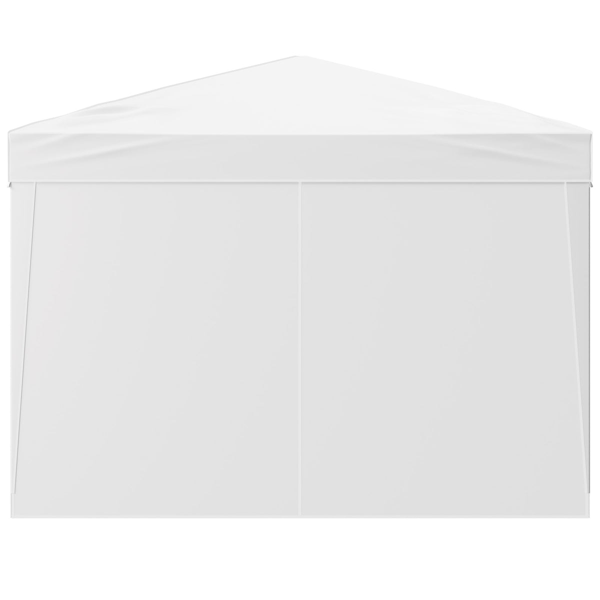 Pop Up Canopy, 2.95 x 2.95 m Instant Canopy Portable Gazebo with 3 Sidewalls & 2 Ventilated Windows, Height V952-DCSYPPBK1010EPGQXV0