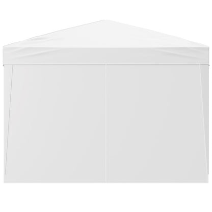 Pop Up Canopy, 2.95 x 2.95 m Instant Canopy Portable Gazebo with 3 Sidewalls & 2 Ventilated Windows, Height V952-DCSYPPBK1010EPGQXV0