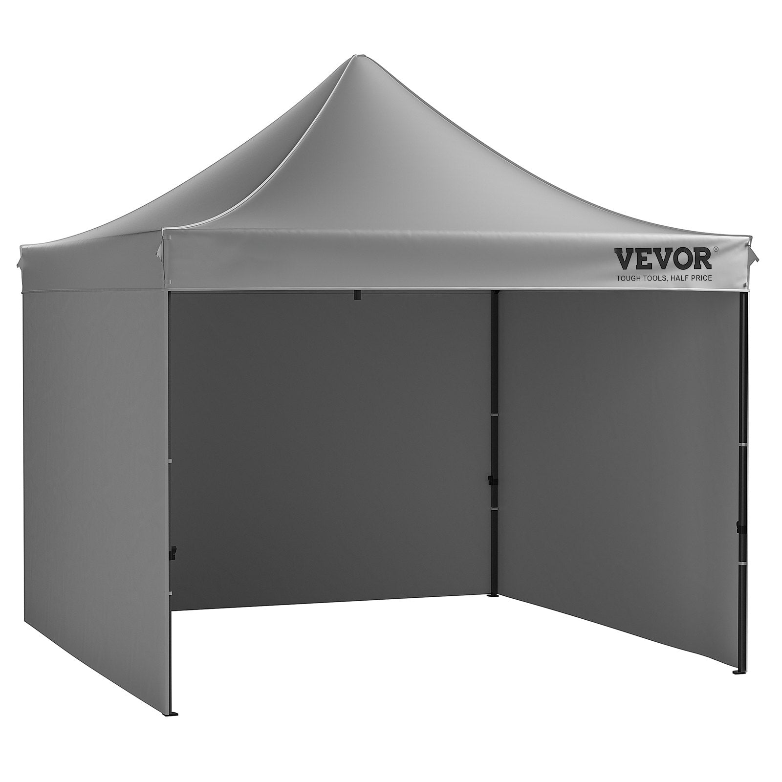 304.8 x 304.8 cm Pop up Canopy with Removable Sidewalls, Instant Canopies Portable Gazebo & Wheeled Bag, UV V952-DCSYPSH1010FTAFO2V0