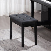 Piano Bench, 22" x 13.78" x 19", Keyboard Piano Chair with High-Density Padded Cushion, Storage Compartment V952-DCWXGQZDSMDR9NUMIV0