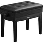 Piano Bench, Keyboard Piano Chair with 19.3"-22.8" Adjustable Height, Padded Cushion, Storage Compartment for V952-DCWXGQZDSMKDIXZ9TV0