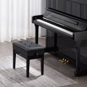 Piano Bench, Keyboard Piano Chair with 19.3"-22.8" Adjustable Height, Padded Cushion, Storage Compartment for V952-DCWXGQZDSMKDIXZ9TV0