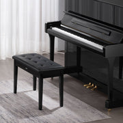 Piano Bench, 750 x 355 x 490 mm, Duet Keyboard Piano Chair with High-Density Padded Cushion, Storage V952-DCWXGQZDSMSRMRZJGV0