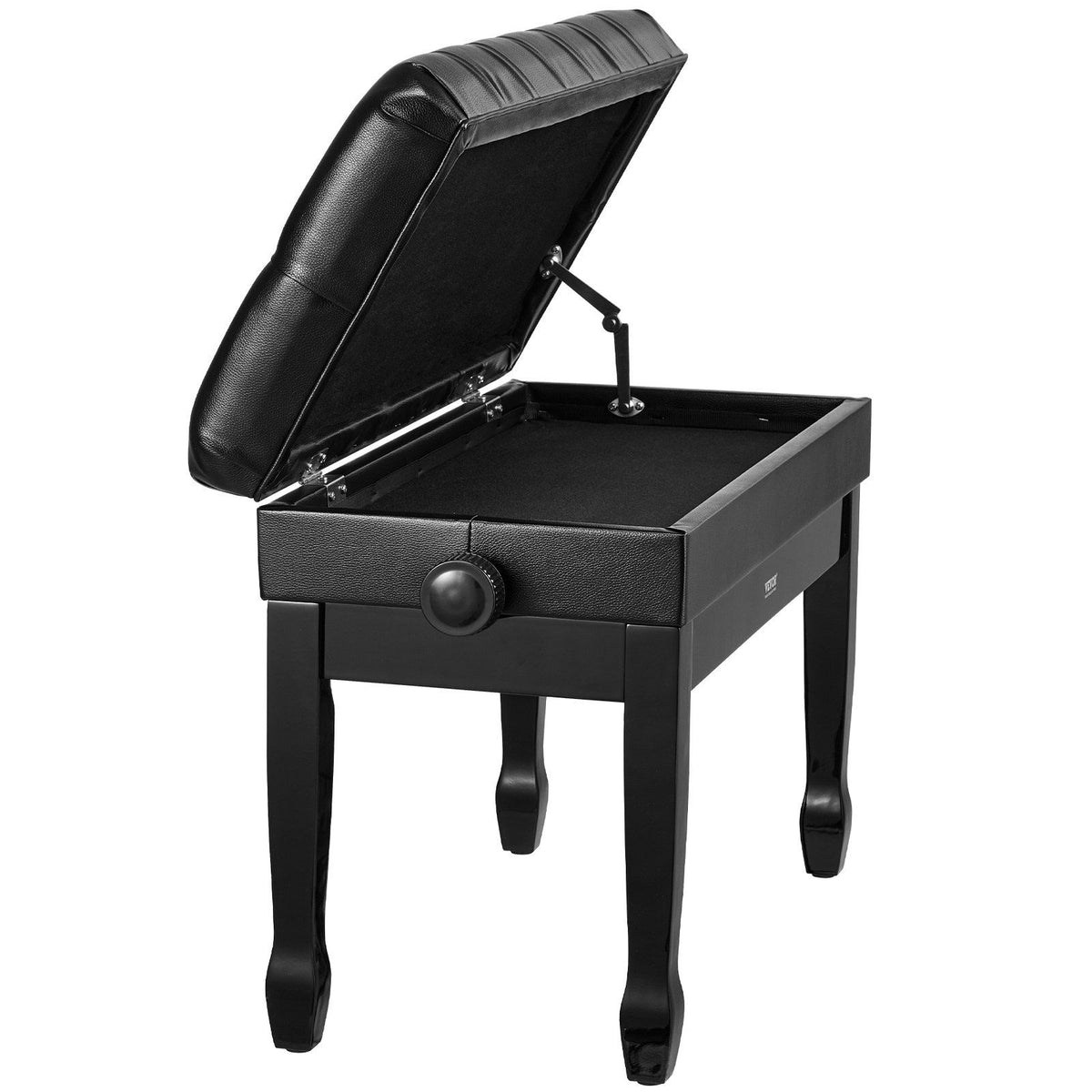 Piano Bench, Duet Keyboard Piano Chair with 20.3"-23.4" Adjustable Height, High-Density Padded Cushion, V952-DCWXGQZDSMSRQOODMV0