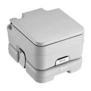 Portable Toilet for Camping with Carry Bag, RV Toilet with 3.2 Gal Waste Tank, Push-Button Pressurized Flush V952-DCX32GAL32GALYTV0V0