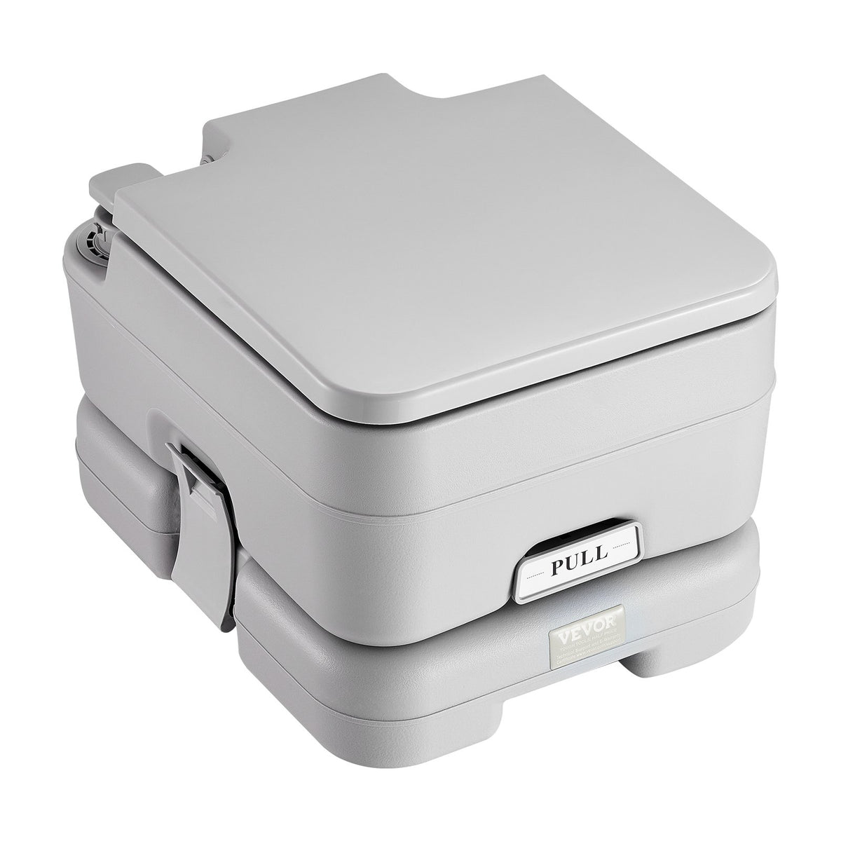 Portable Toilet for Camping with Carry Bag, RV Toilet with 3.2 Gal Waste Tank, Push-Button Pressurized Flush V952-DCX32GAL32GALYTV0V0