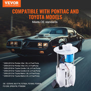 Electric Fuel Pump Module Assembly, Compatible with Pontiac Vibe 2005-2010, Toyota Corolla 2005-2018, Toyota V952-DDGYRYBRYBMKWQ1J5V9