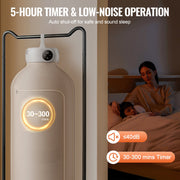 Portable Clothes Dryer, Clothes Dryer with Dryer Bag, PTC Heating & LED Display, Foldable Mini Dryer with 5-H V952-DDHGJBXS600WXGG14V3