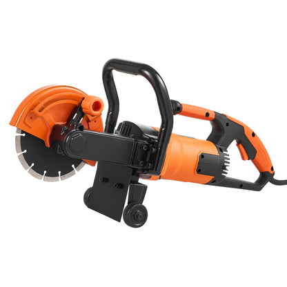 Electric Concrete Saw, 7 in Circular Saw Cutter, 2000 W High Power with Max. 2.5 in Cutting Depth, Wet/Dry V952-DDHNTJ1600W7G3JFXV3