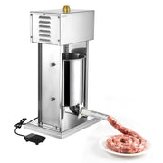 Electric Sausage Stuffer, 22 LBS / 10 L Vertical Meat Stuffer, Stepless Speed Control and Foot Pedal, V952-DDKGCJLS10L0V2TYT001V3