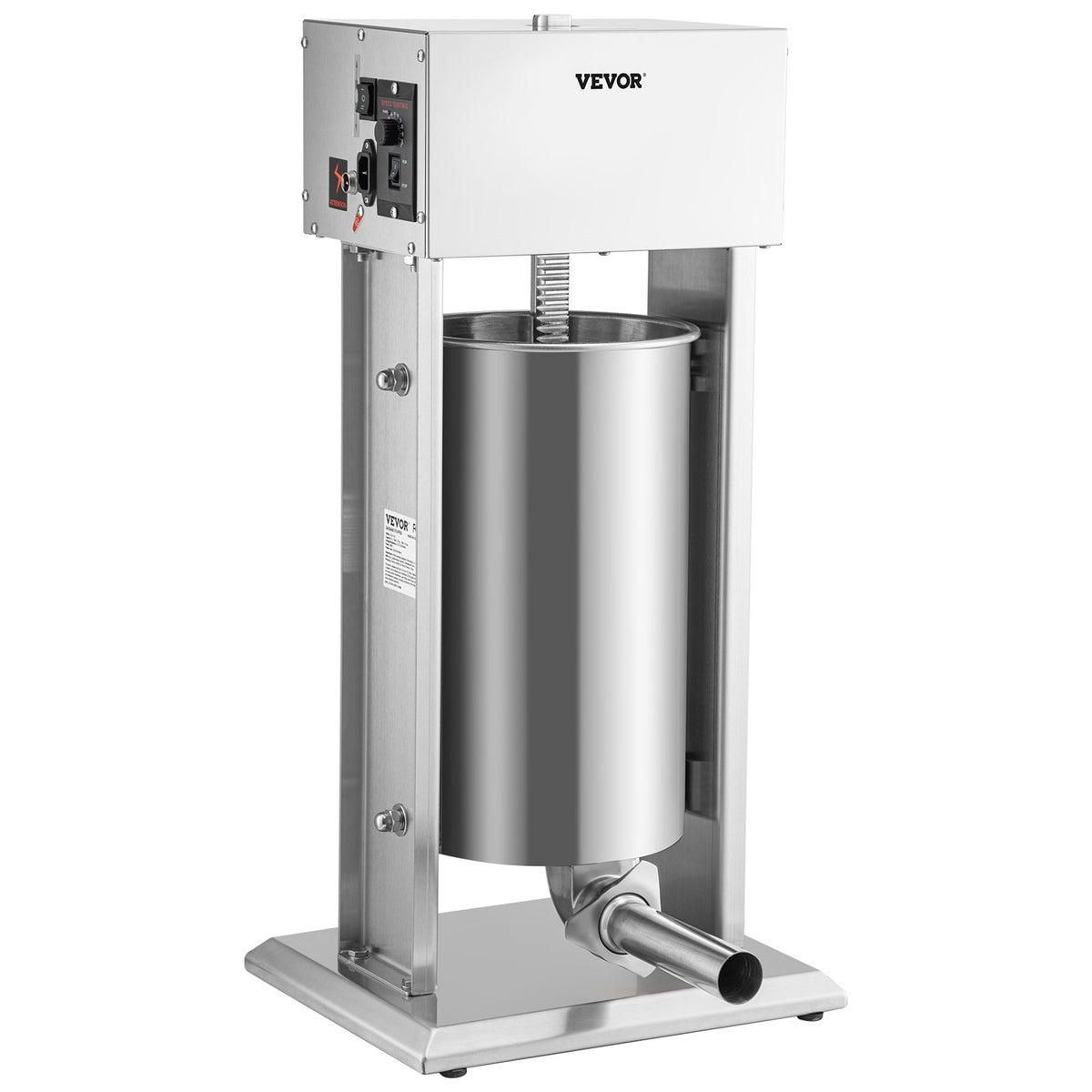 Electric Sausage Stuffer 15L Variable Speed Sausage Maker Stainless Steel V952-DDLSBX15L260W11X8V3