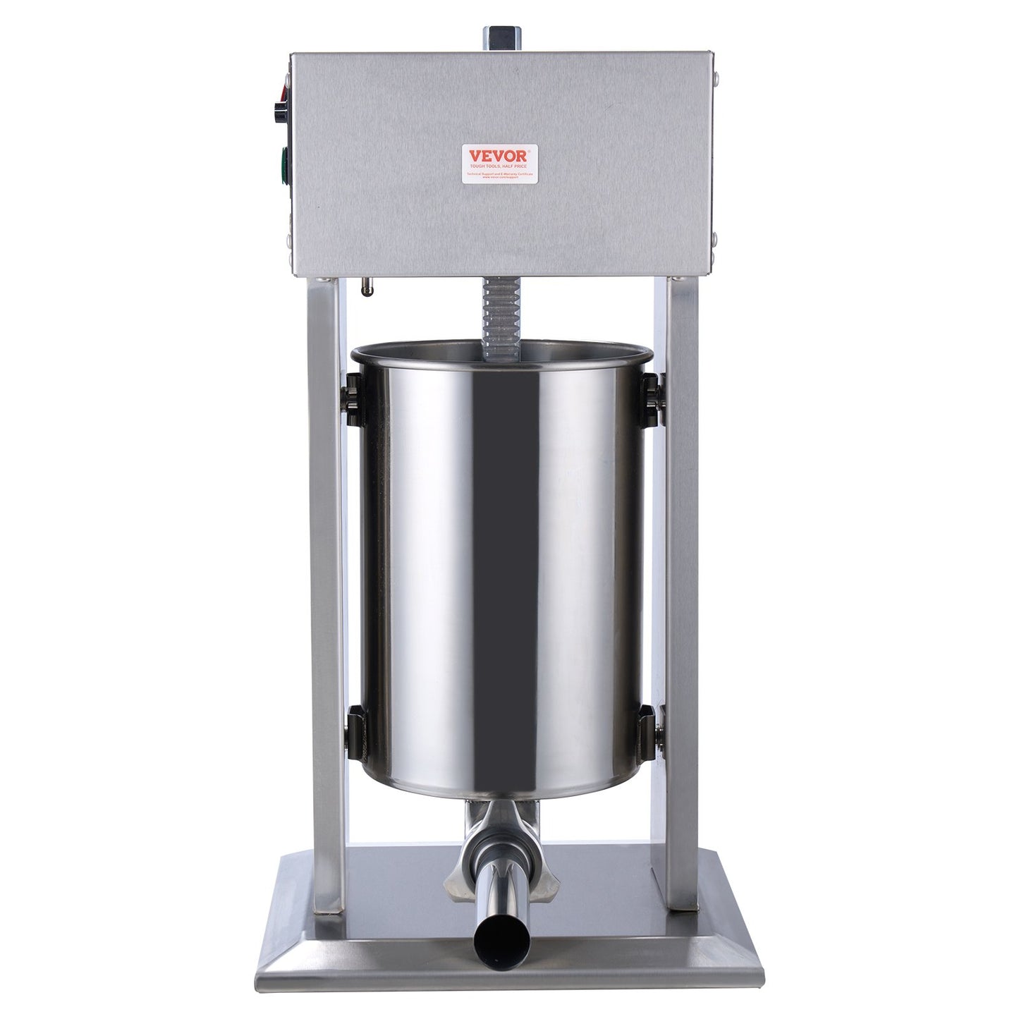Electric Sausage Stuffer, 12 L / 25 LBS Vertical Meat Stuffer, 200W Motor, Stepless Speed Control and Foot V952-DDLSBXGGCJ12NGFTNV3