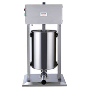 Electric Sausage Stuffer, 12 L / 25 LBS Vertical Meat Stuffer, 200W Motor, Stepless Speed Control and Foot V952-DDLSBXGGCJ12NGFTNV3
