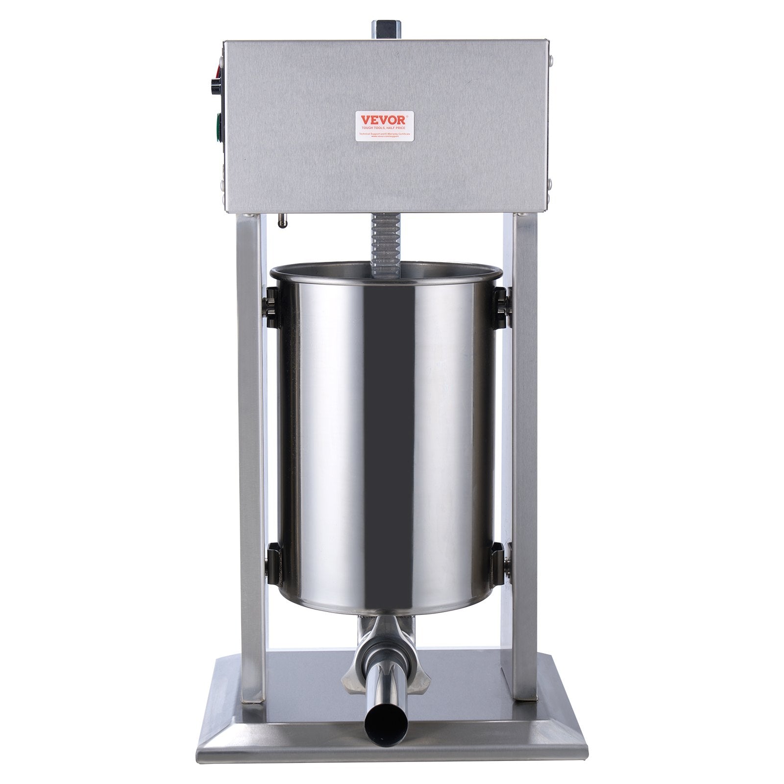 Electric Sausage Stuffer, 12 L / 25 LBS Vertical Meat Stuffer, 200W Motor, Stepless Speed Control and Foot V952-DDLSBXGGCJ12NGFTNV3