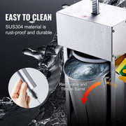 Electric Sausage Stuffer, 12 L / 25 LBS Vertical Meat Stuffer, 200W Motor, Stepless Speed Control and Foot V952-DDLSBXGGCJ12NGFTNV3