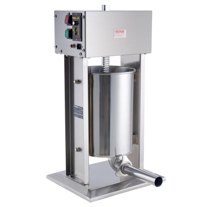 Electric Sausage Stuffer, 12 L / 25 LBS Vertical Meat Stuffer, 200W Motor, Stepless Speed Control and Foot V952-DDLSBXGGCJ12NGFTNV3